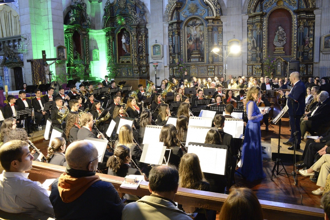 Banda da Covilhã - Música Sinfónica e Ópera Brilham no XVIII Concerto de Primavera da Banda da Covilhã