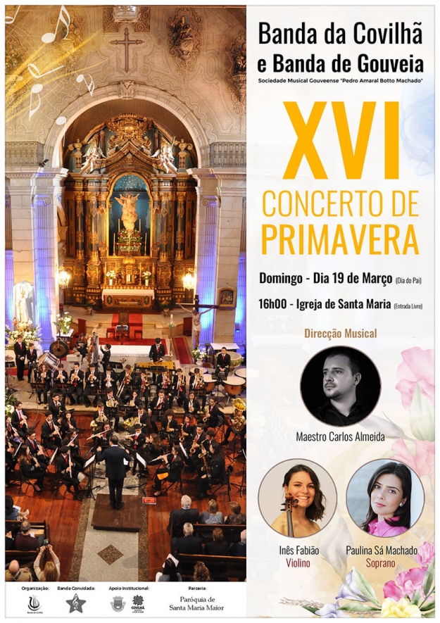 Banda da Covilhã realiza XVI Concerto de Primavera