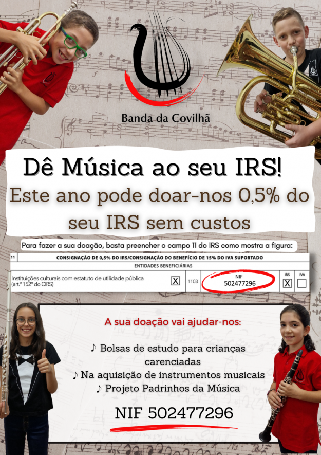 Dê música ao seu IRS!