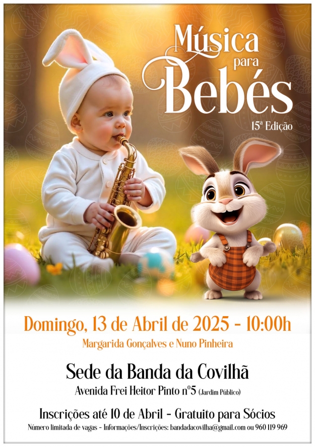 Música para Bebés - 15ª edição - especial Páscoa