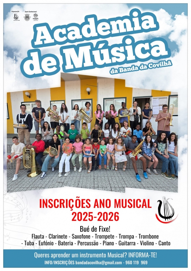 🎼ACADEMIA DE M&Uacute;SICA DA BANDA DA COVILH&Atilde;