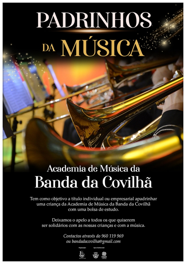 🎼 Campanha Solid&aacute;ria "Padrinhos da M&uacute;sica": Para que a m&uacute;sica continue a ser de todos e para todos