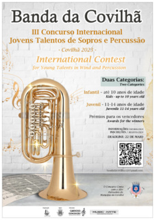 III Concurso Internacional de Jovens Talentos de Sopros e Percusso - Covilh 2023