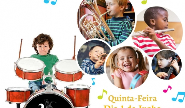 Banda da Covilhã celebra o Dia Mundial da Criança com Oficina de Instrumentos