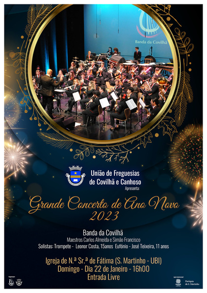 Banda da Covilhã realiza Concerto de Ano Novo