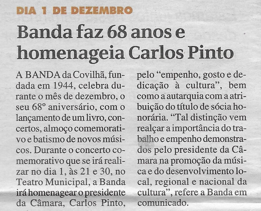 29 de Novembro de 2012