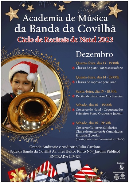 Ciclo de Recitais de Natal - Academia de Música da Banda da Covilhã